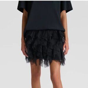 KBB by KAHLANA Women's 'The Ruffle Mini Skirt'